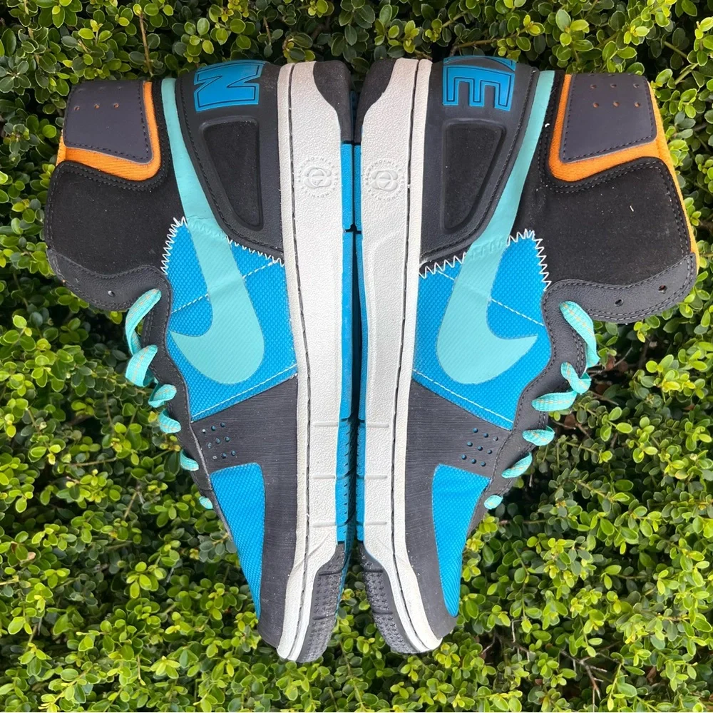 Nike Terminator Hybrid 2008 Blue Orange 344647-431 Sz 10